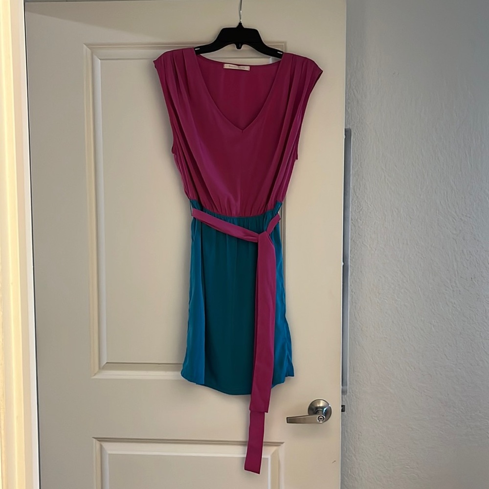 Color block dress.  Brand new. Large from Juniors section.